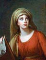 lady hamilton as the persian sibyl